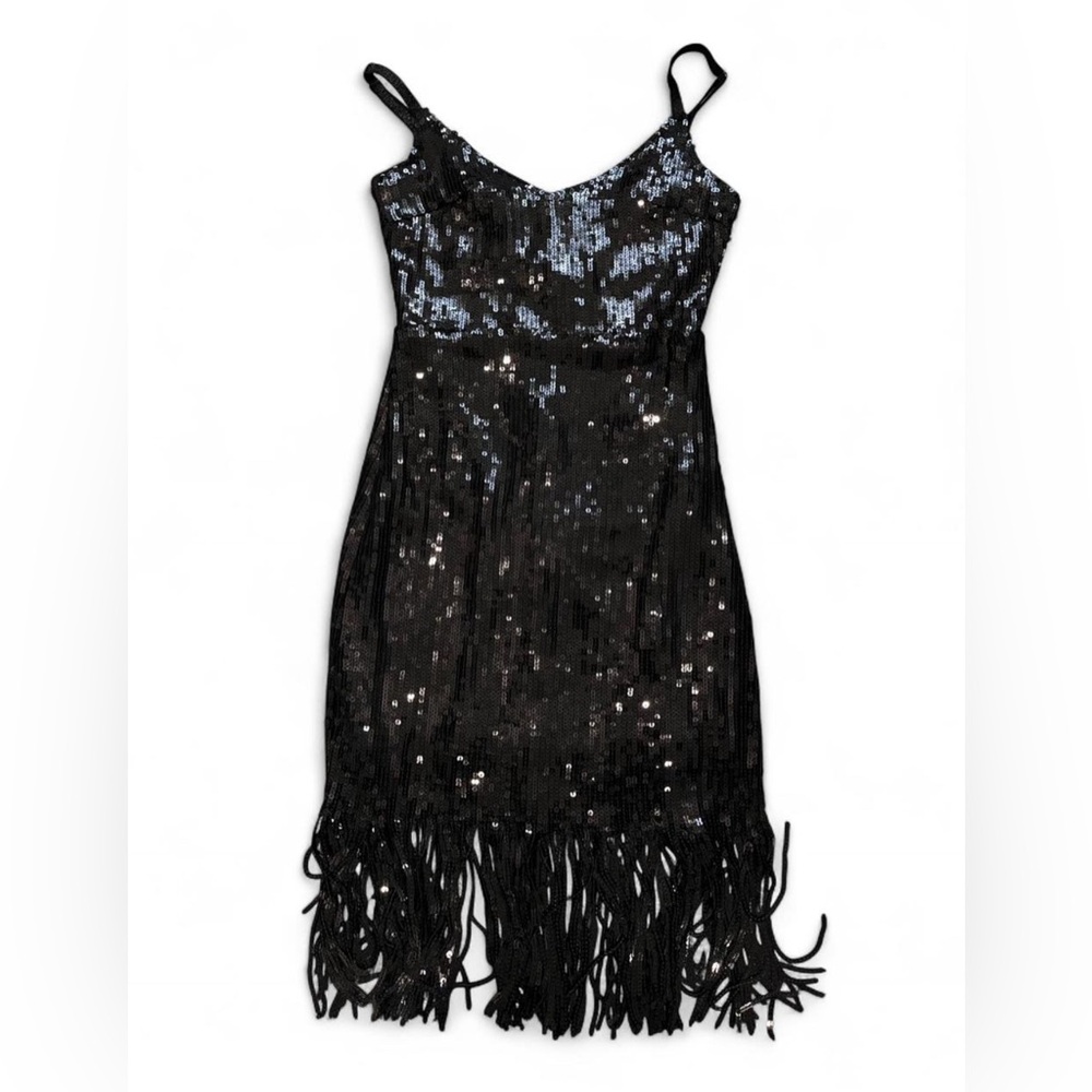 Lulu's Elegant Black Dress